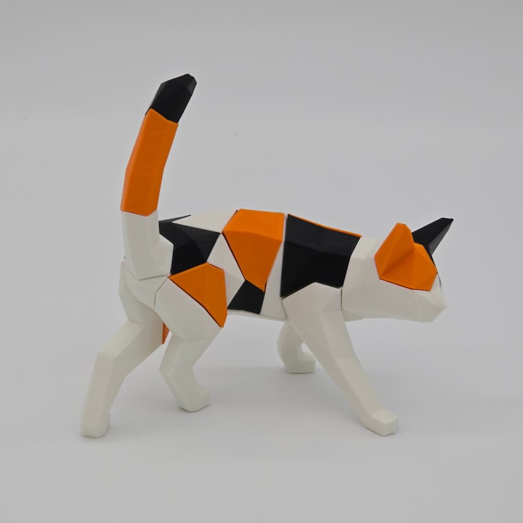 cat - walking magnetic puzzle